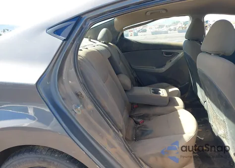 2013 Hyundai Elantra Gls from USA, damaged, VIN 5NPDH4AE9DH220791